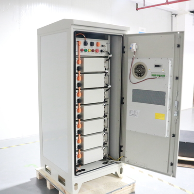 Μπαταρίες αποθήκευσης ηλιακής ενέργειας μονάδων τοίχων 48V 409.6V 50AH με το σύστημα ελέγχου θερμοκρασίας