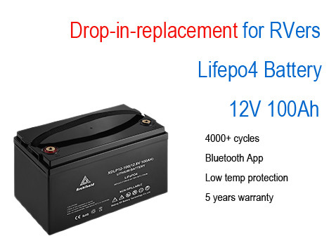 Υψηλής θερμοκρασίας μπαταρία 12v 200ah Lifepo4 για το ηλιακό πλαίσιο/την υδραντλία