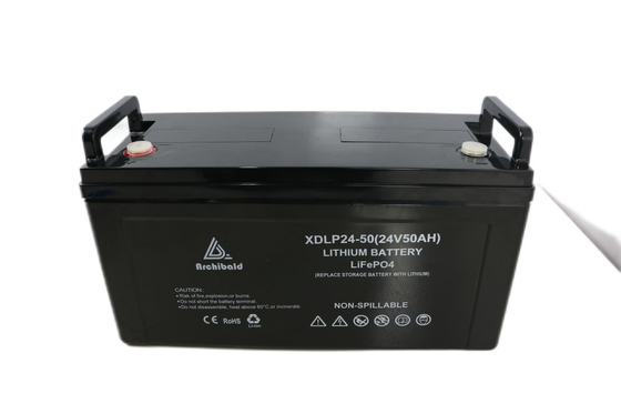 Βαθύ πιστοποιητικό μπαταριών Lifepo4 ISO κύκλων 24v υποβρυχίων